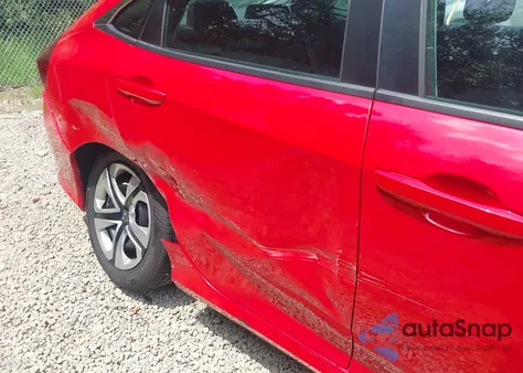 2018 Honda Civic Lx from USA, damaged, VIN 2HGFC2F5XJH539935